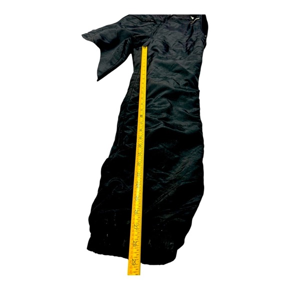 Obermeyer Ski Bib Overalls Obermeyer Wimen Sz 12 Black Snow Pants Vintage - Picture 10 of 11